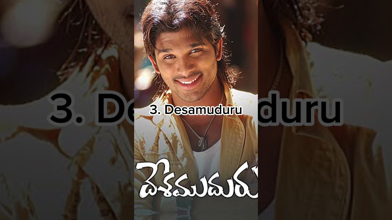 Allu Arjun's Top 5 Love Story Movies in Hindi 🎬