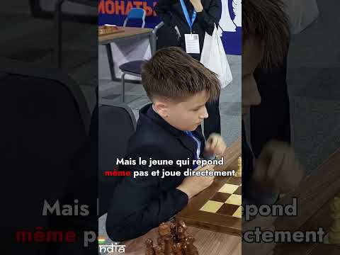 A 13 ans, il QUITTE brusquement le Championnat du Monde lors de cette partie !!
