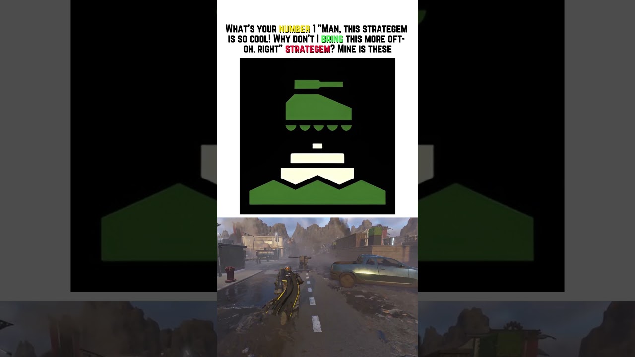 What's Your Number 1 Stratagem? - Helldivers 2