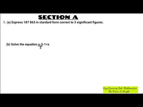 Writing numbers in standard form to 3 significant figures