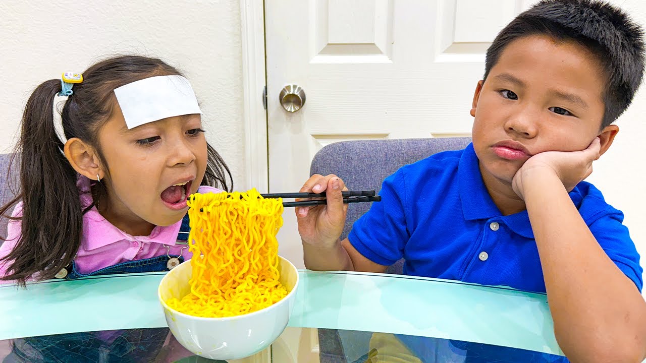 Maddie Fakes Being Sick 🍉🐔 | Fun Honesty Lesson with Kaden & Uncle Jim