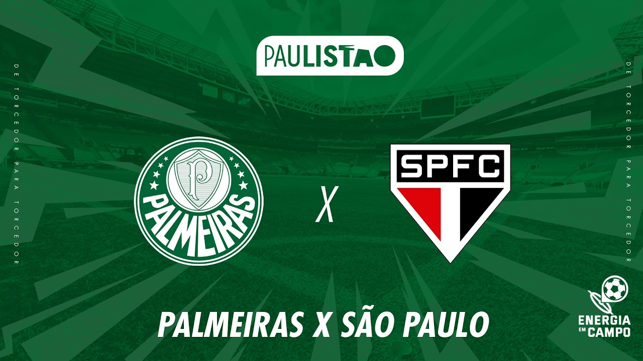 PALMEIRAS x SÃO PAULO - 01/03/2026 - PAULISTÃO - AO VIVO