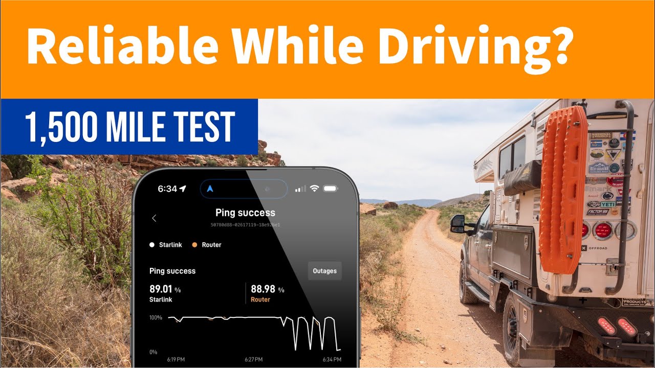 Starlink Mini In Motion: Obstructions, Bandwidth & Power