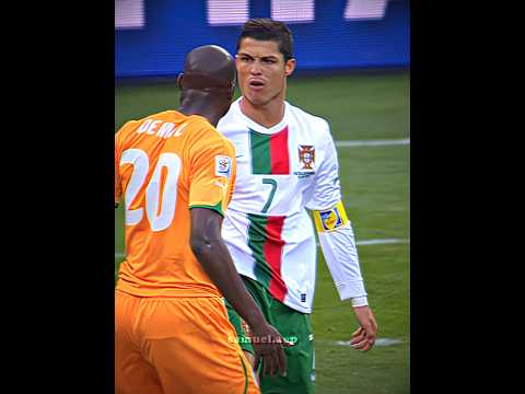 Drogba's Reaction to Ronaldo 🥶