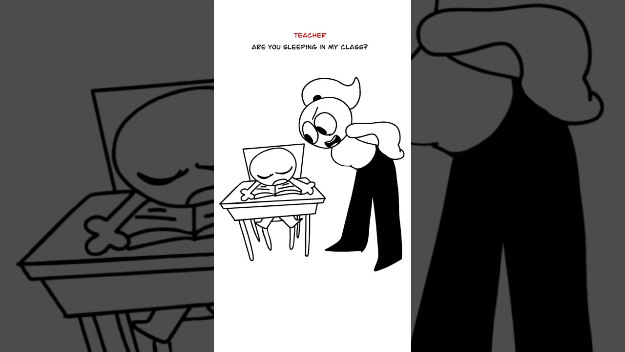 Gen Z in Class 😅 (Animation Meme) #shorts