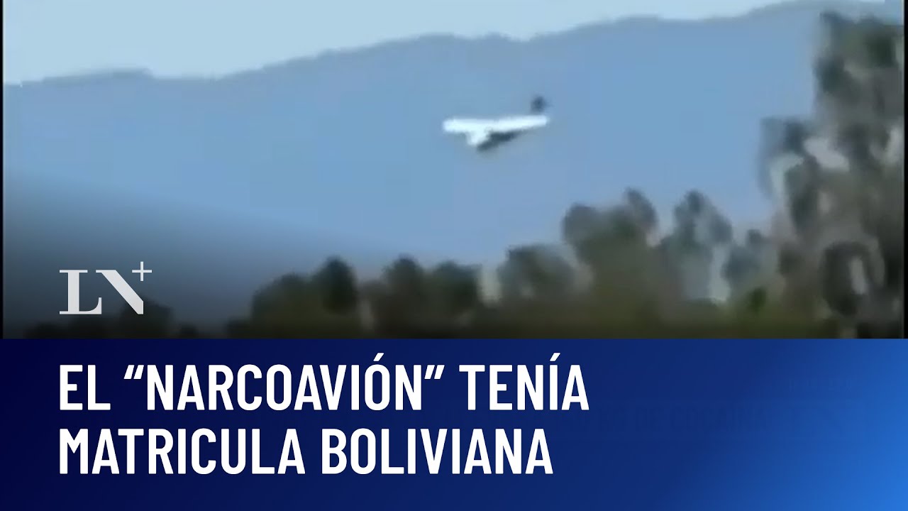 Incautan un narcoavión en Salta con 140 kg de cocaína y matrícula boliviana