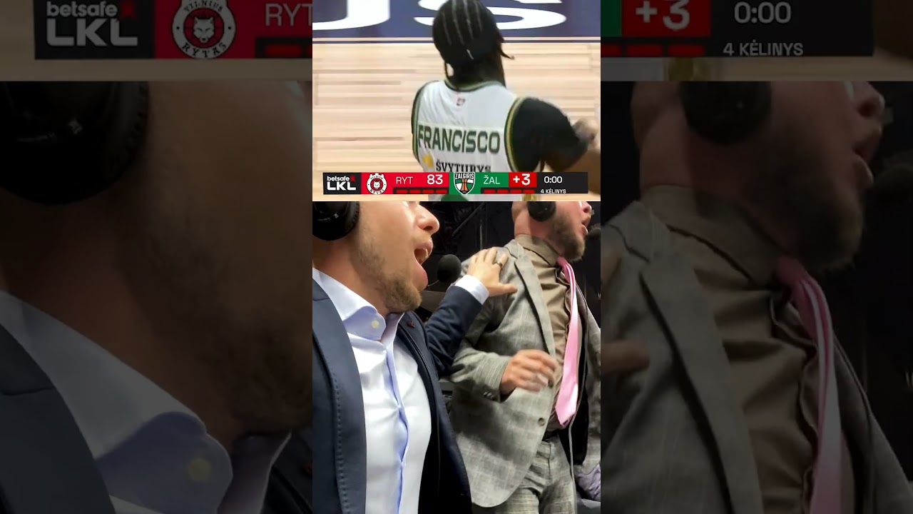 Komentatorių Nuostabios Reakcijos į Sylvaino Francisco Įspūdingą Metimą prieš Rytą 🏀