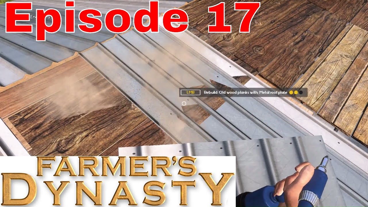 Farmer's Dynasty Ep 17: Free Materials & Upgrades 🌾