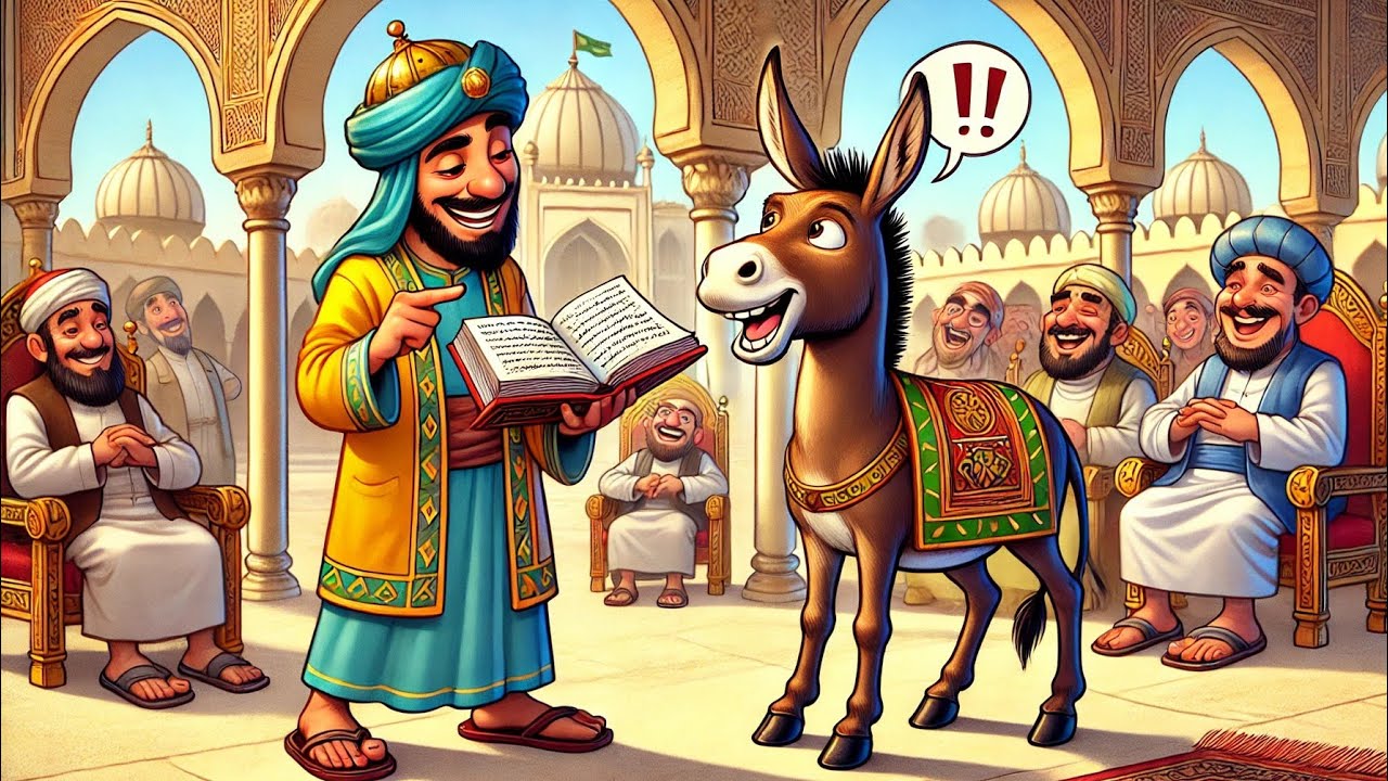 قصة الرجل الذي علم حماره القراءة 📖