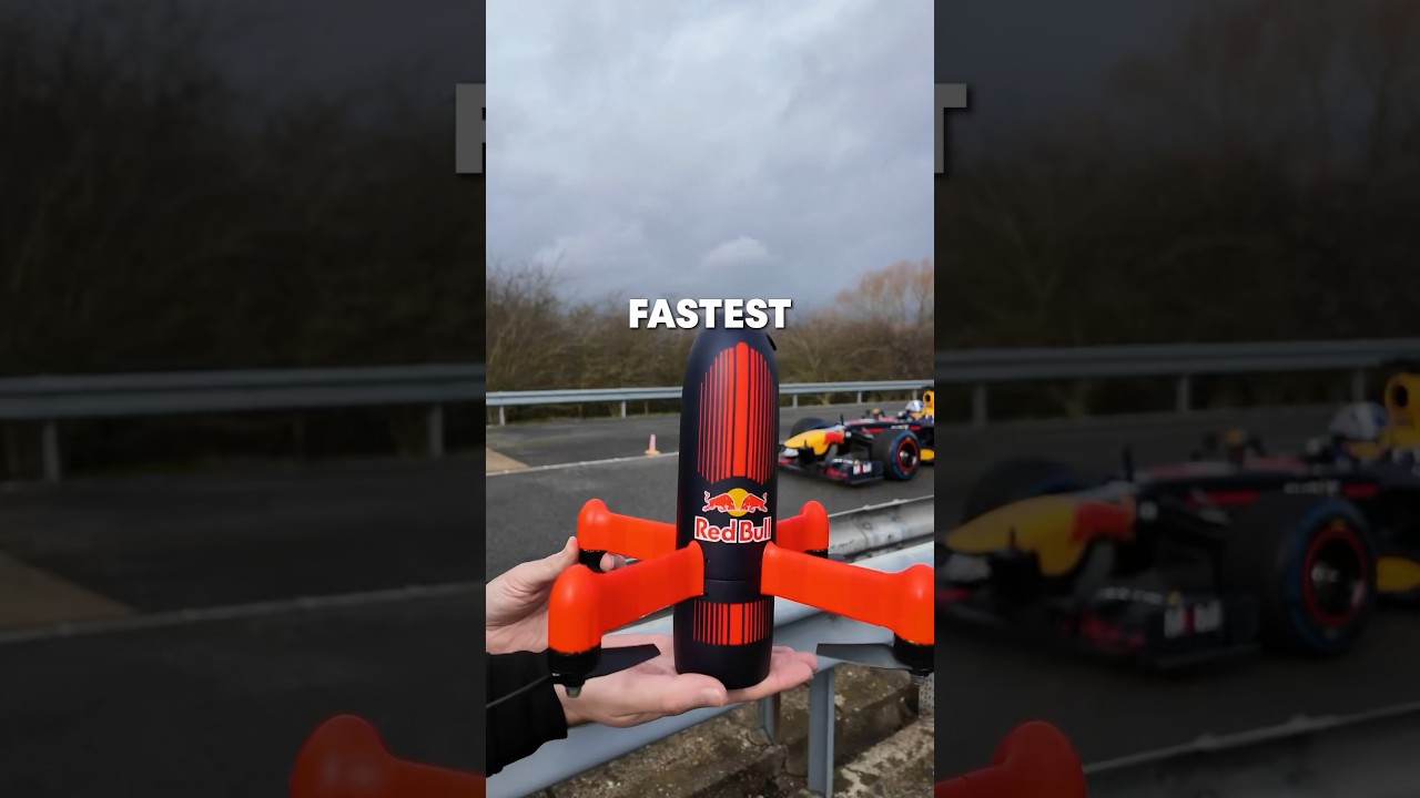 Drag Race: Fastest FPV Drone vs F1 Car with David Coulthard