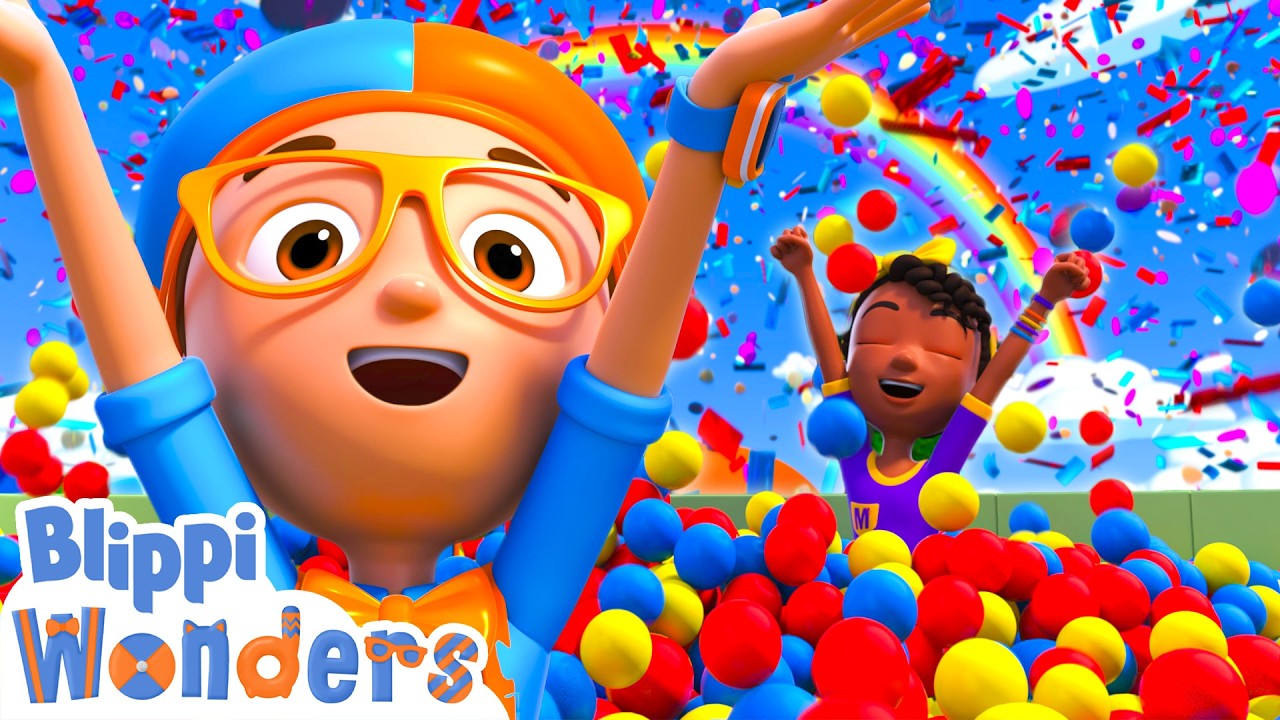 Blippi & Meekah Make The BEST PLAYGROUND EVER 🤩 2026 Cartoons | Blippi Educational Videos for Kids