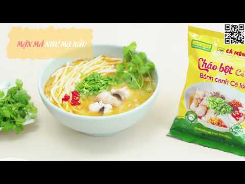 Cà Mèn Foods - Cháo Bột Cá Lóc