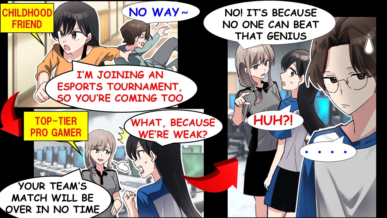 Esports Tournament Reveals My True Self to Childhood Friend 🎮