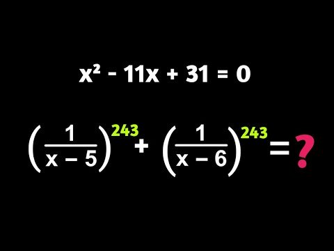 Can You Solve This Olympiad Algebra Problem? | Math Olympiad Questions