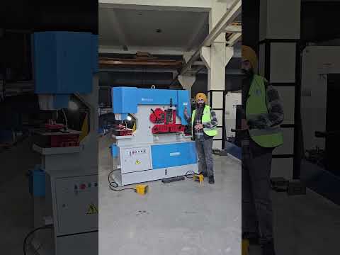 Universal Hydraulic Iron worker 90T #machine