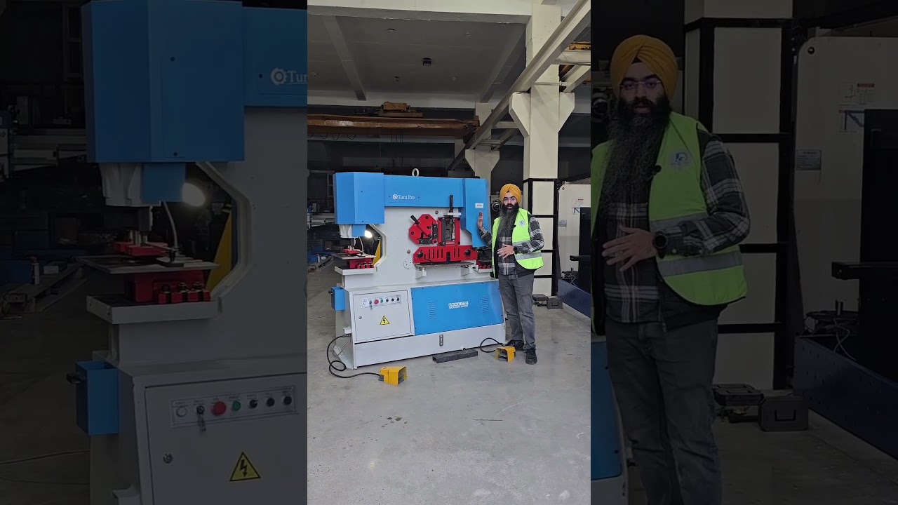 Universal Hydraulic Iron Worker 90T