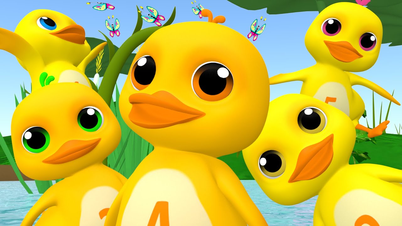 Chú Vịt Con Lông Vàng - Nhạc Thiếu Nhi 🦆