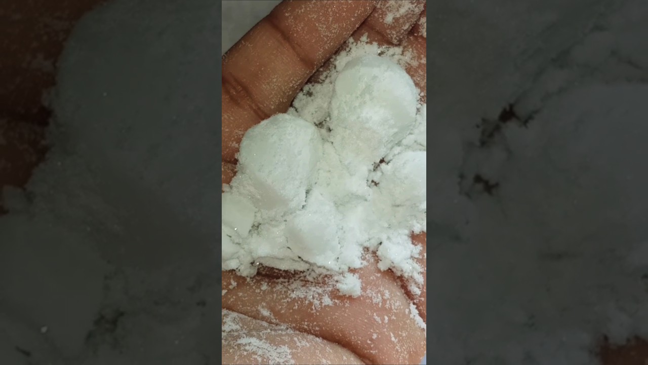 Crushing & Smelling Dry Naphthalene Balls & Powder ❤️