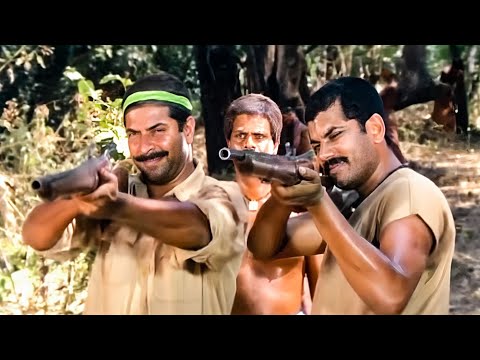 നമുക്ക് വേണ്ടത് തോക്കാണ് ! | Mammootty | Malayalam Movie Scenes | 1921