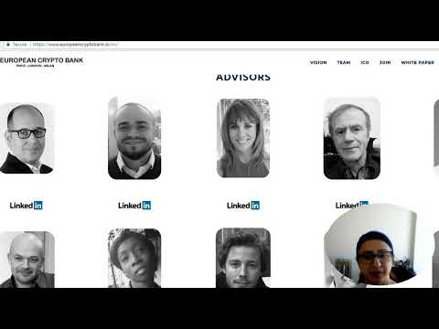 #ECB - EUROPEAN CRYPTO BANK PROJECT Review