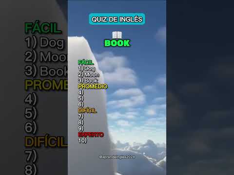 Test de inglés.  #ingles #quiz