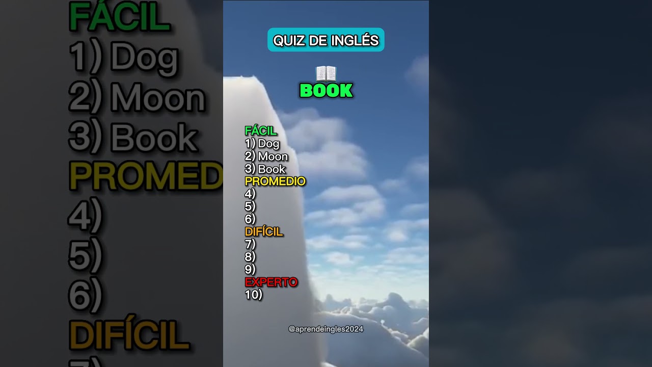 Prueba de Inglés: Cuestionario de Nivel