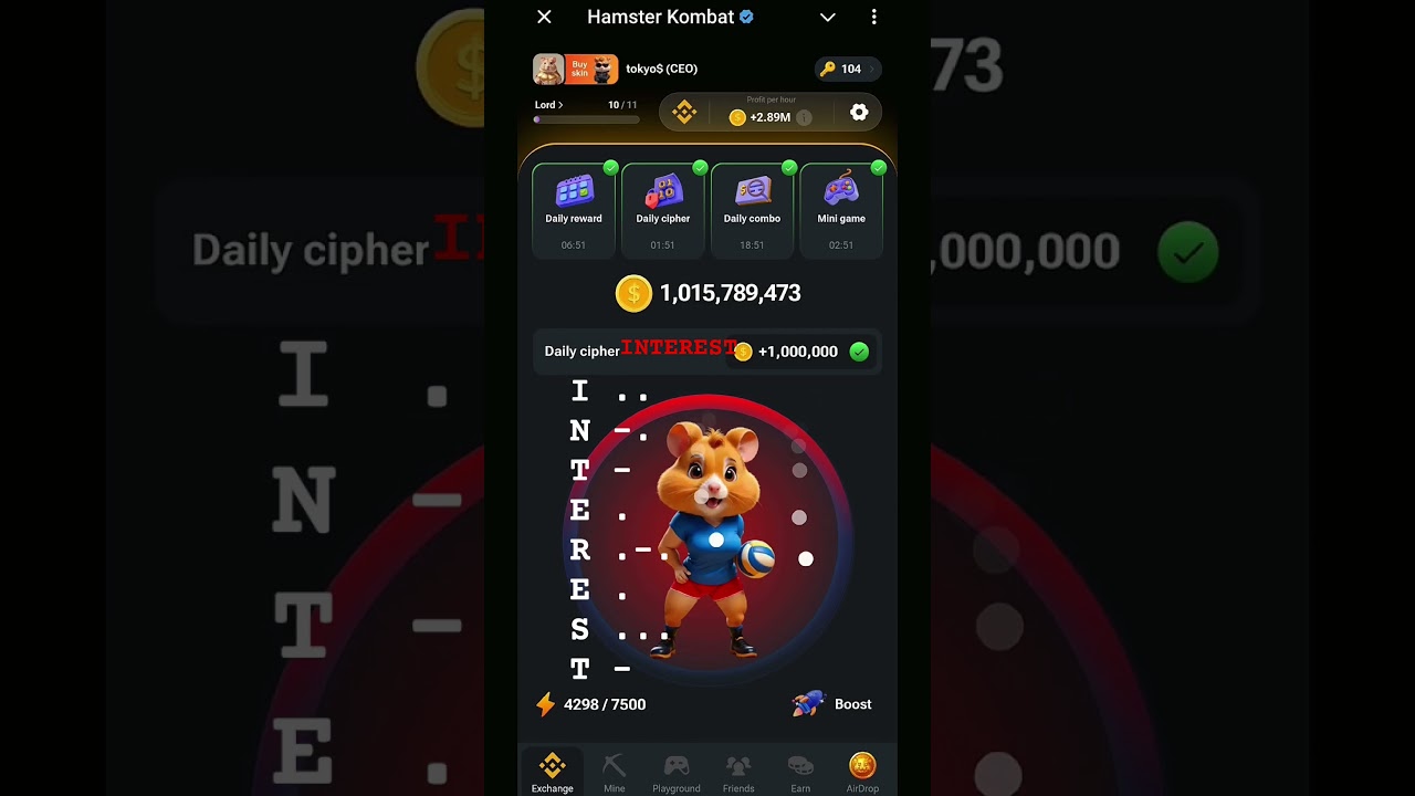 Unlock Today's Hamster Kombat Cipher Code – September 28 🐹