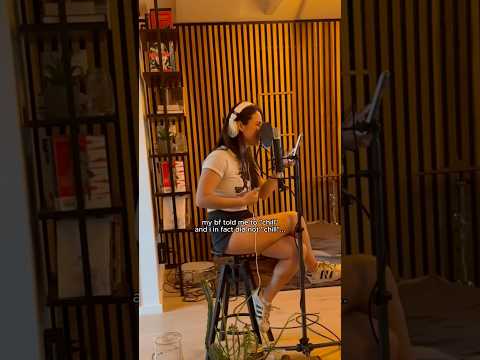 he told me to “chill” so i did this