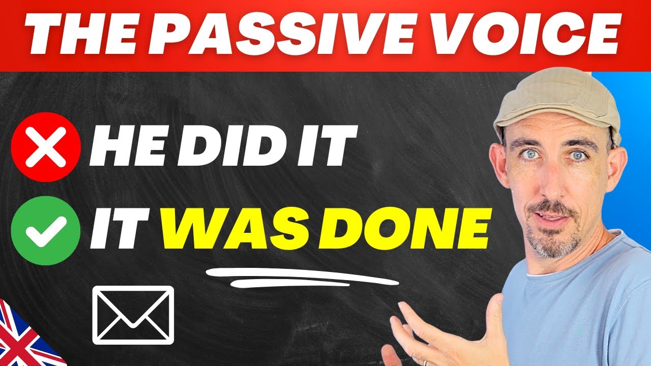 EXPLAINED! Passive Voice in English – When and How to Use It