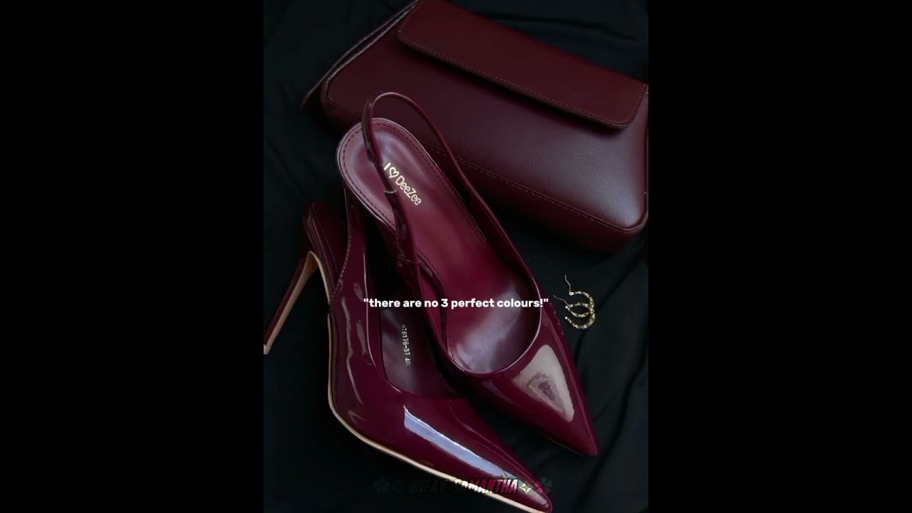 The Three Perfect Colors 😭🎀✨