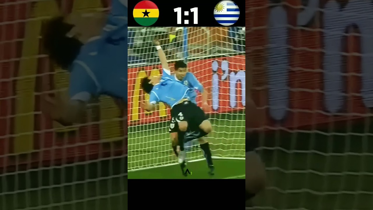 Ghana vs Uruguay 2010 World Cup Highlights ⚽