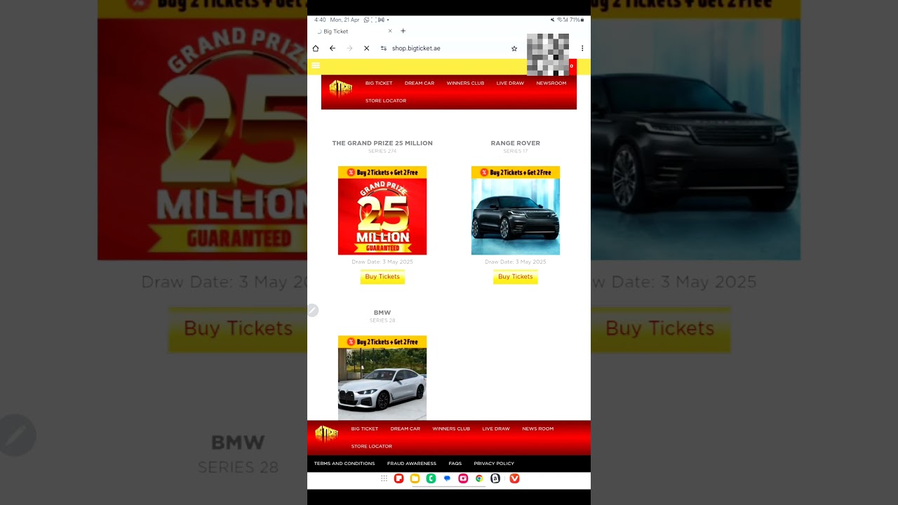 Guide to Purchasing Big Ticket Abu Dhabi Online in 2025