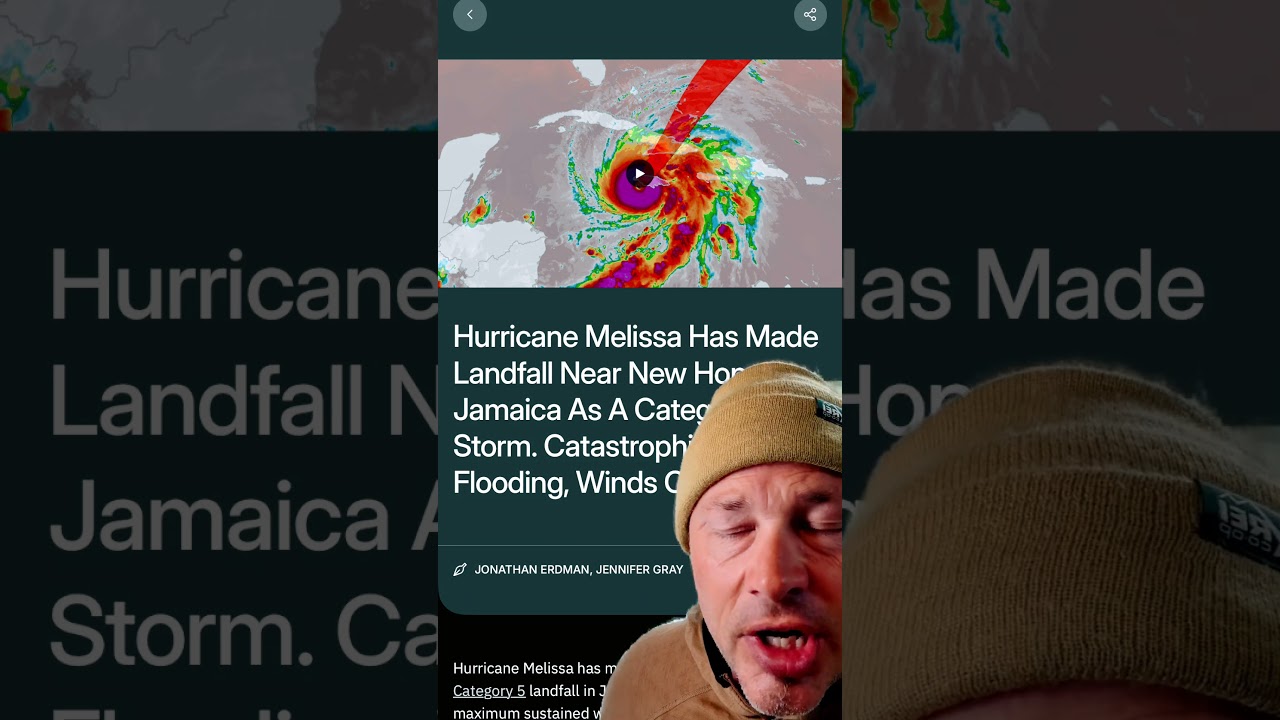 Urgent: Category 5 Hurricane Melissa Approaching Landfall 🌪️