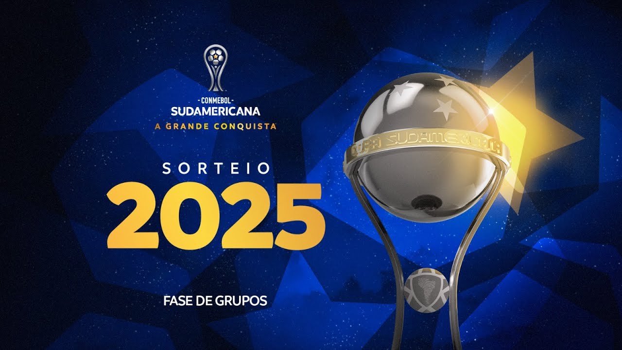 Sorteio da Fase de Grupos da Sudamericana 2025 ⚽