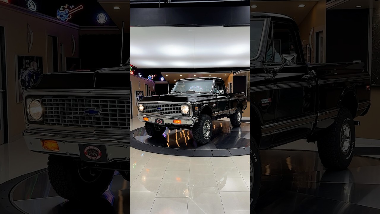 Listen to this beautiful 1972 Chevrolet K-10 ππ Available Now!