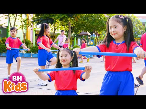 Bé Tập Thể Dục Buổi Sáng - Ca Nhạc Thiếu Nhi Sôi Động Hay Nhất