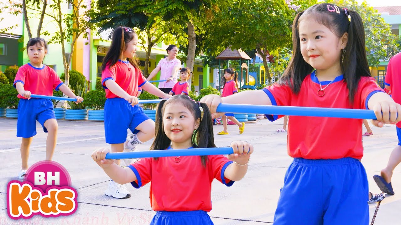 Bé Tập Thể Dục Buổi Sáng - Ca Nhạc Thiếu Nhi Sôi Động & Vui Nhộn 🎶