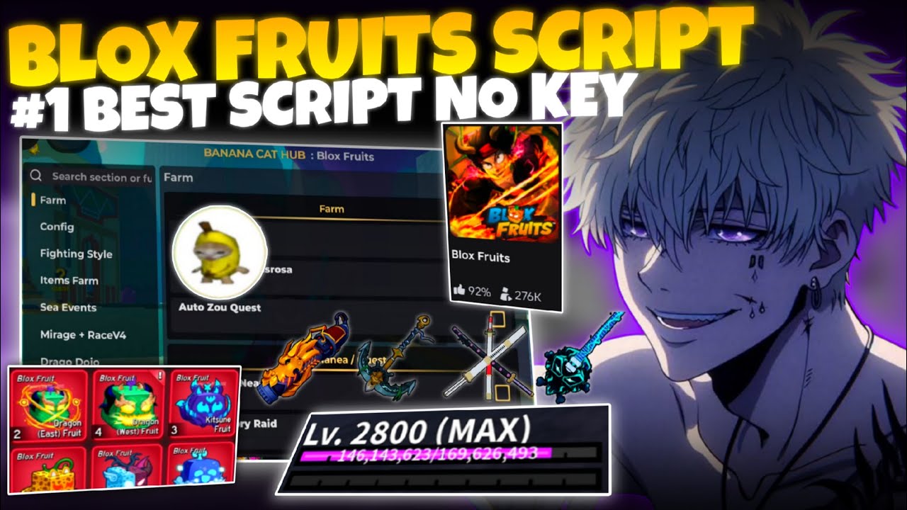 Blox Fruits No-Key Script: Auto Farm & Max Level π