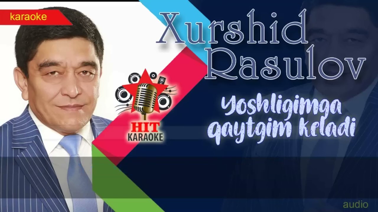 Xurshid Rasulov - Yoshligimga Qaytgim Keladi (Minus) 🎤