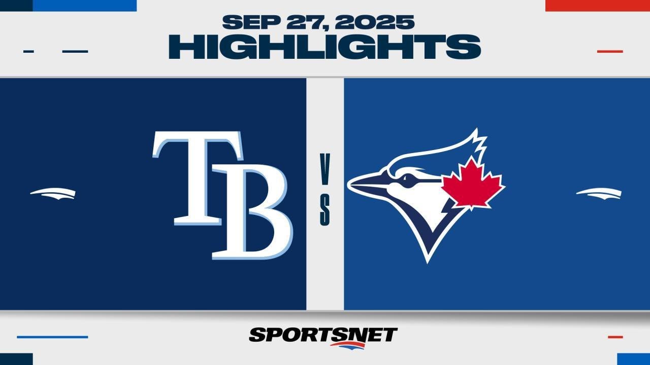 Blue Jays Win 5-1 Over Rays | MLB Highlights ⚾