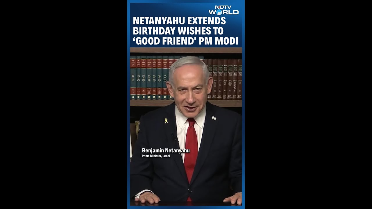 Netanyahu Wishes PM Modi on Birthday, Praises India-Israel Ties 🇮🇱