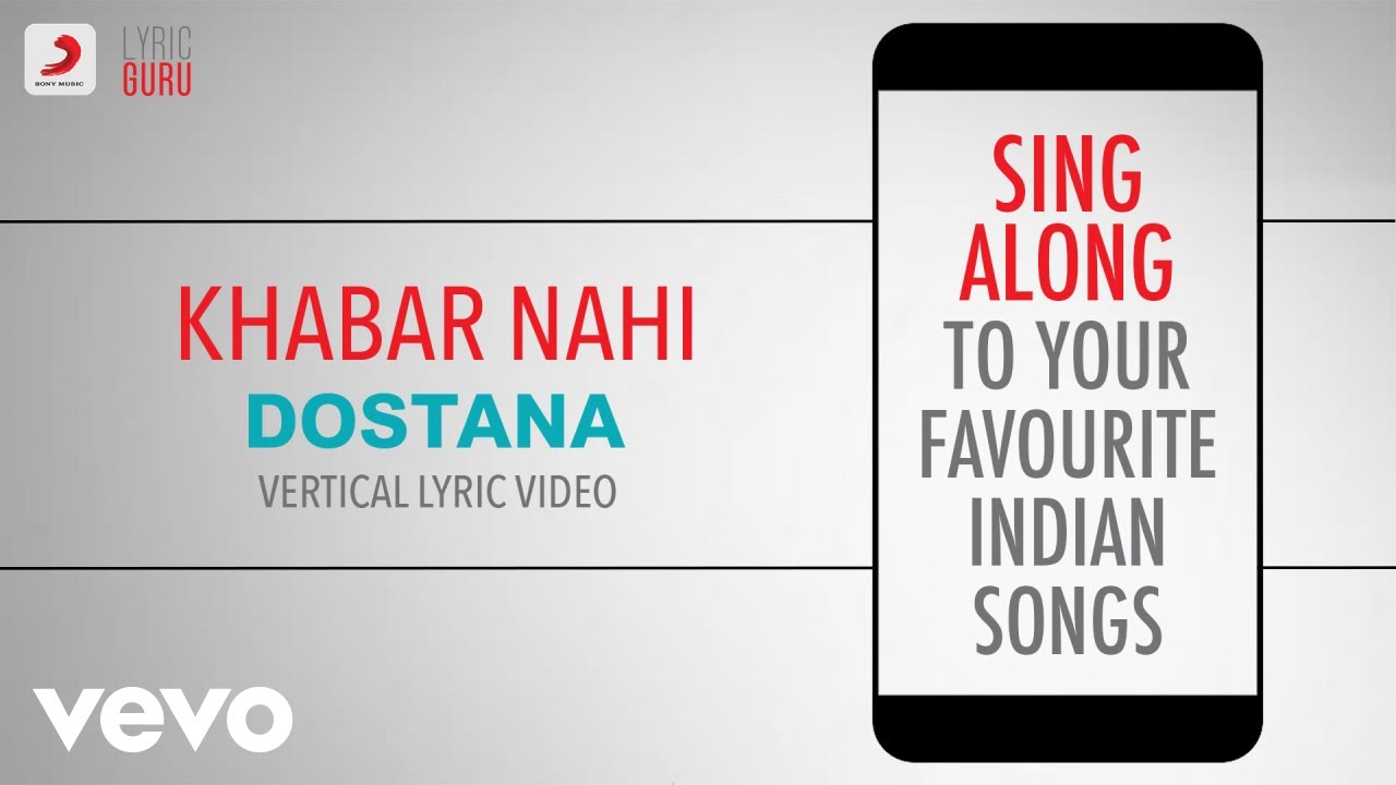 Khabar Nahi - Dostana πΆ Official Bollywood Lyrics by Shreya Ghoshal & More