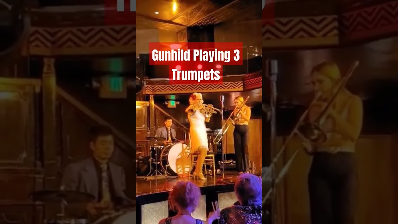 Gunhild Carling Plays 3 Trumpets Simultaneously 🎺