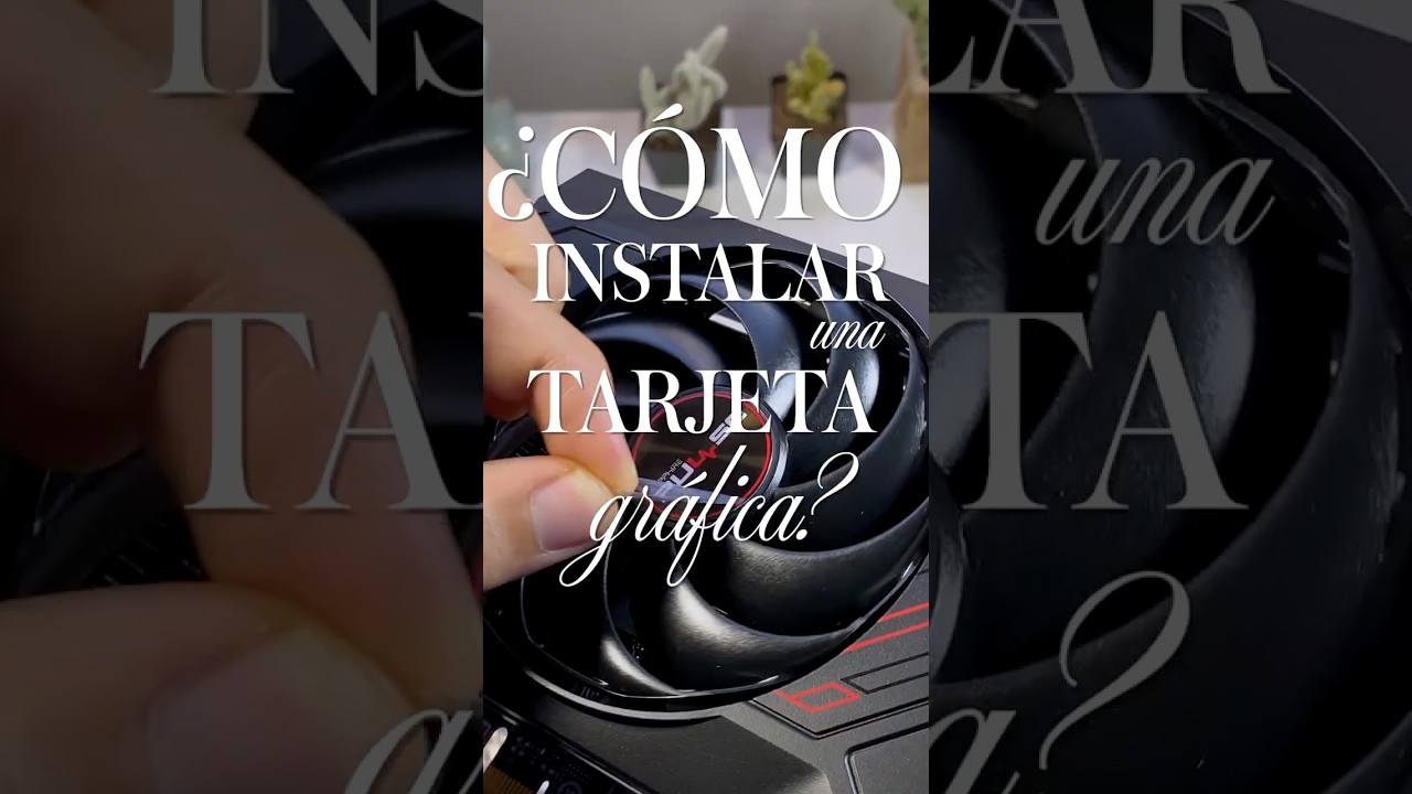 Guía Fácil para Instalar una Tarjeta Gráfica en tu PC 🖥️