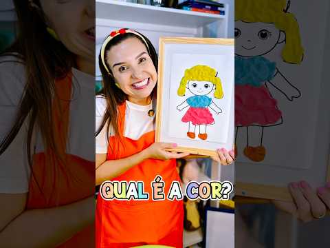 QUAL É A COR? #educaçãoinfantil #infantil #massademodelar #kids