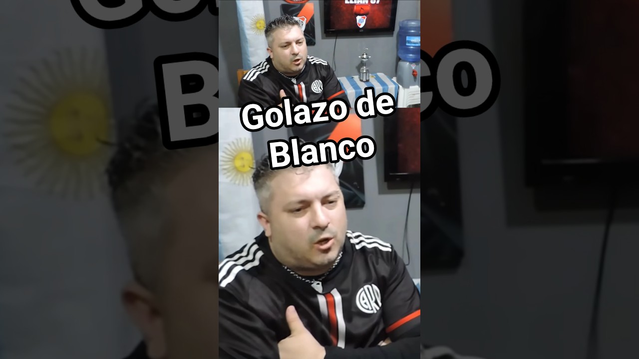 Blanco anota el 5 a 0 para Boca Juniors