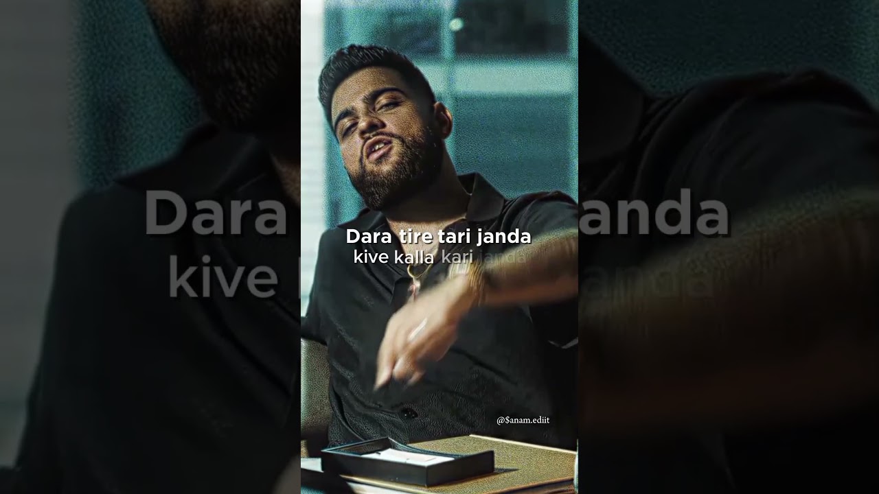 Karan Aujla's 7.7 Magnitude Song Status 🎶