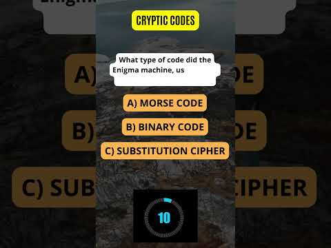 Cryptic Codes Conundrum! ππ» | Challenge Your Code-Breaking Skills