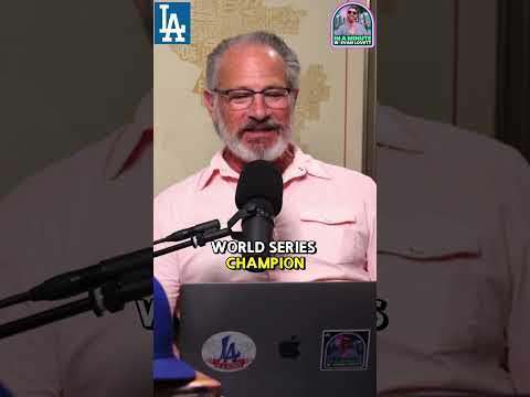 What’s it like, announcing the World Series at Dodger Stadium?