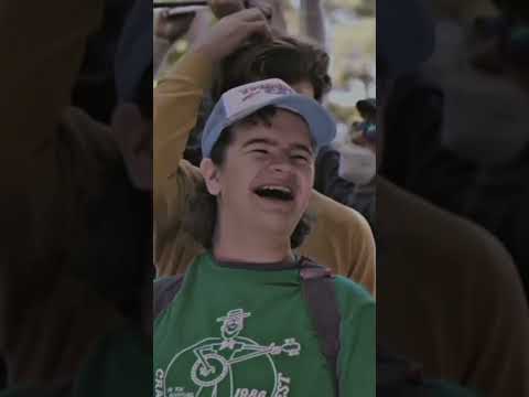 Gaten Matarazzo on the set of Stranger Things season 4 #shorts